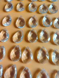 Gocce per lampadario vintage 