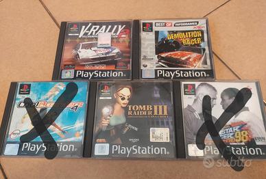 LOTTO PS1 PLAYSTATION TOMB RAIDER 