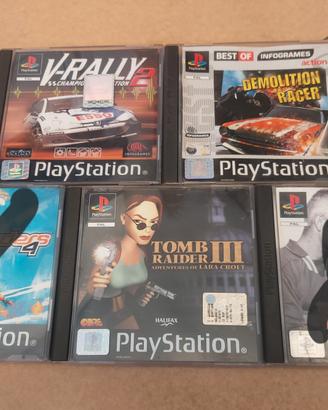 LOTTO PS1 PLAYSTATION TOMB RAIDER 