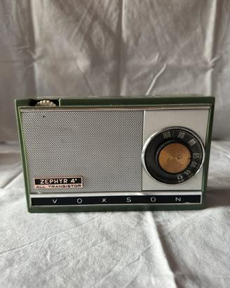 Radio vintage Zephyr 4 transistor anni 70