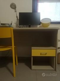 Scrivania con cassettiera COLOMBINI