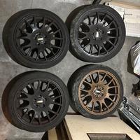 Set cerchi replica BBS 18" ET45 attacco VW