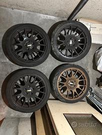 Set cerchi replica BBS 18" ET45 attacco VW