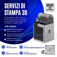 Servizi di stampa 3d a bergamo
