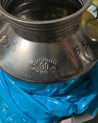Tanica acciaio inox
