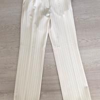 Pantalone gessato donna