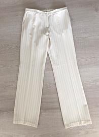 Pantalone gessato donna