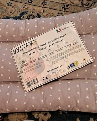 Materassino lettino cuscino XL cani gatti 80x110
