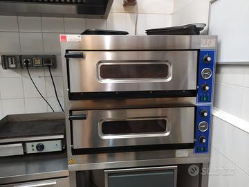 Forno professionale con supporto d’appoggio