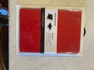 iPad Case moleskins rossa Xs 