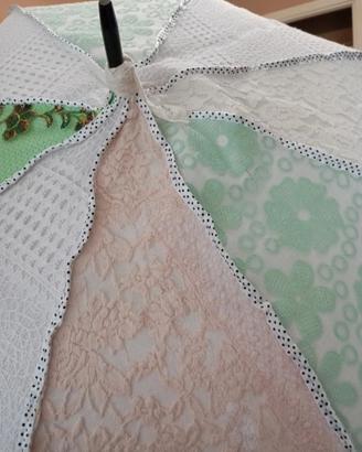 ombrello in stile arte vintage. para sole Estivo 