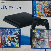 Ps4 perfetta completa di tutto+3 giochi