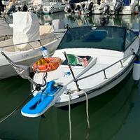 Barca a motore