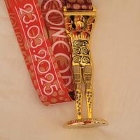 medaglia redatta Mezza Maratona Agrigento 