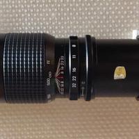 Obiettivo 500 mm f8 attacco M42