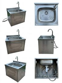 Lavandino per mani cucina industriale