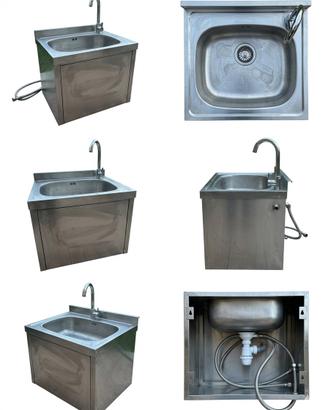 Lavandino per mani cucina industriale