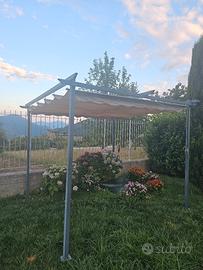 Pergotenda 2,50x2,50 Antracite 