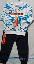 tuta bimbo 4 anni felpata Kappa Ultimo pz