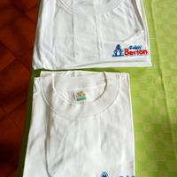 MINI COLLEZIONE T-SHIRT NUOVE COTONE 100%