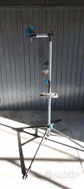 cavalletto per manutenzione bici