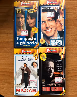 Lotto 4 VHS Panorama - Potere assoluto, Michael