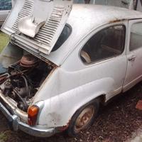 Fiat 600D Fanalona 750 seicento 1969 epoca