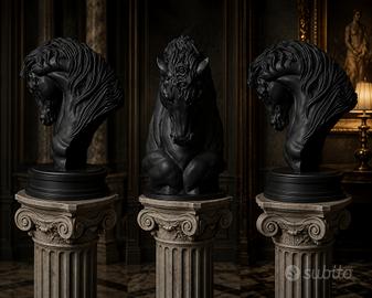 statua cavallo arte romana e greca