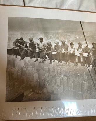 Stampa di foto “City lunch-rockefeller center