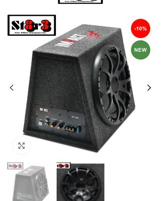 Sub woofer impact amplificato