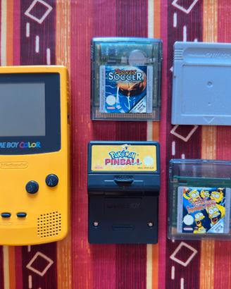 Gameboy Color + giochi