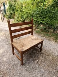 panca in legno 