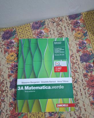 Matematica verde 3A  3EDIZIONE ISBN: 9788808419361