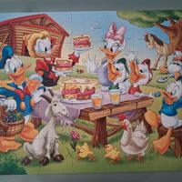 puzzle "Paperina e la Torta", anche da colorare