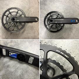 Guarnitura Hollowgram 52/36 con powermeter stages