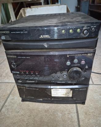 Sistema hi-fi vintage Kenwood RXD-G4