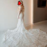  abito da sposa a sirena 