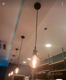 8 lampade stile industrial