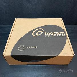 Loocam SWITCH 5 porte Gigabit PoE nuovo da aprire