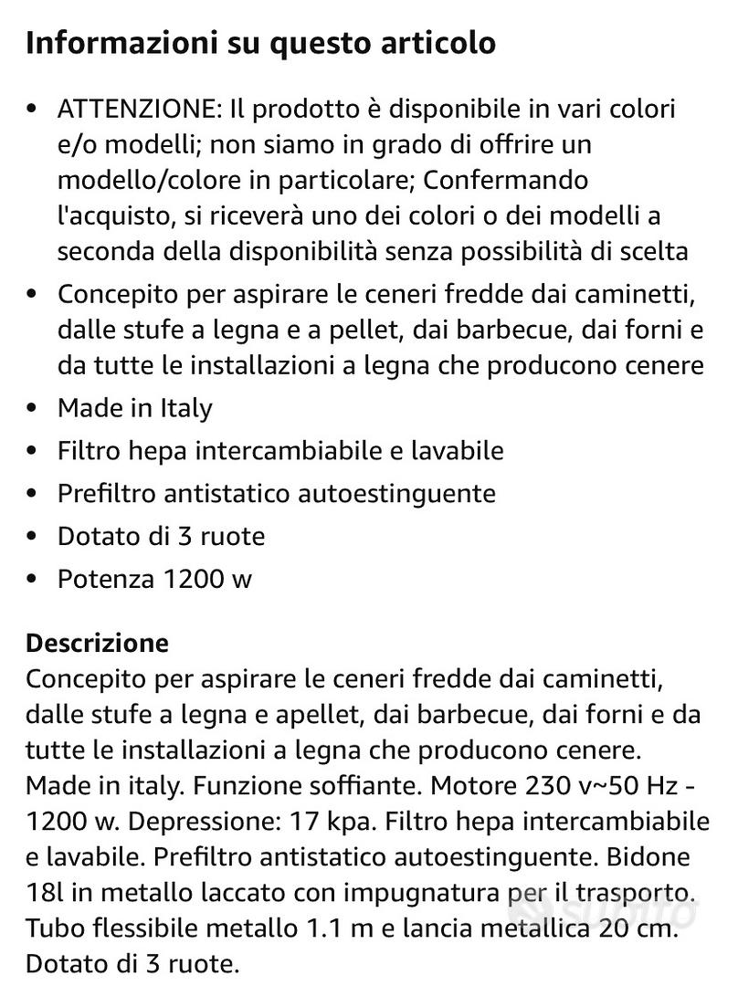 Prefiltro antistatico autoestinguente per bidone aspiracenere