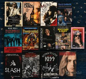 Lotto libri Rock, Hard Rock e Heavy Metal KISS