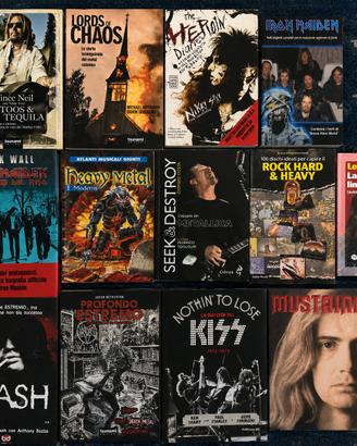 Lotto libri Rock, Hard Rock e Heavy Metal KISS
