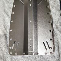 Piastra e contropiastra sub