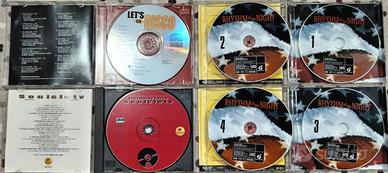 Lotto di 13 cd di rock vario e disco funky
