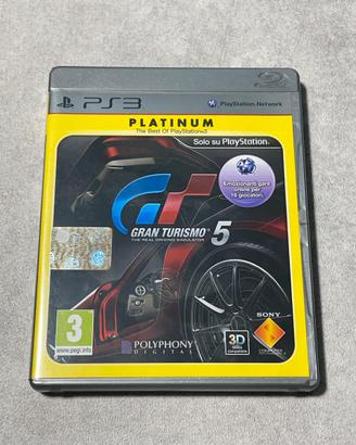 Gran turismo 5 ps3 platinum