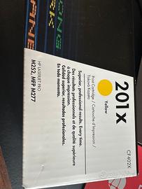 Hp laserjet cartuccia 201x giallo