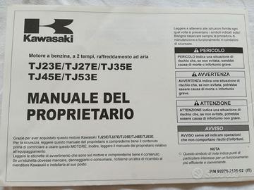 Decespugliatore a zaino spalleggiato kawasaki t53e