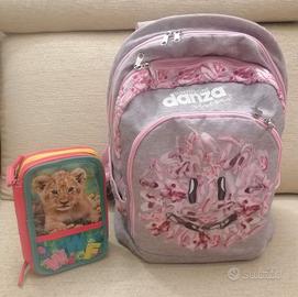 Zaino scuola Dimensione Danza + astuccio wwf
