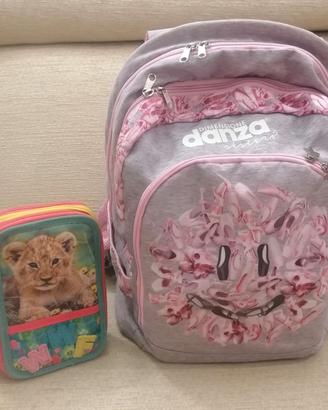 Zaino scuola Dimensione Danza + astuccio wwf