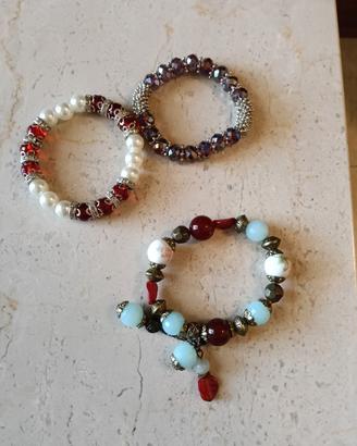 Set quattro braccialetti